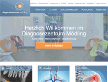 Tablet Screenshot of diagnosezentrum-moedling.at